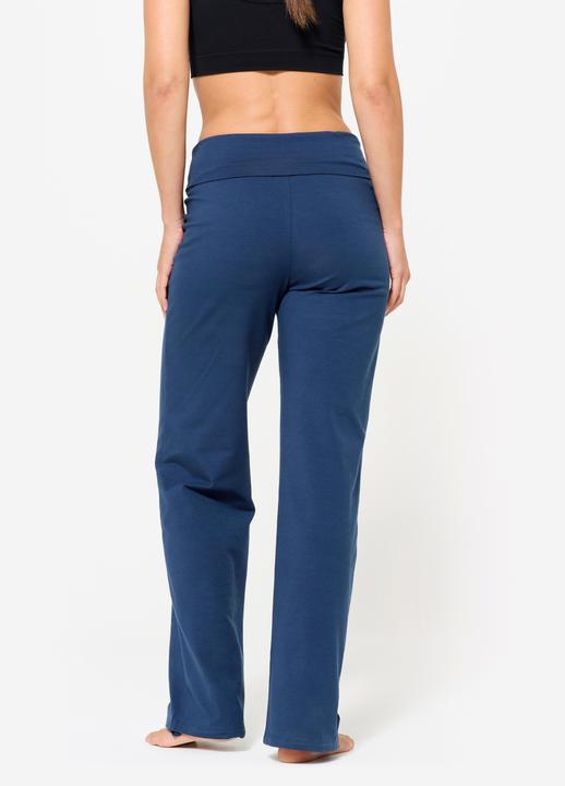 Produktbild Kimjaly Yogahose hoher Bund sanftes Yoga Damen marineblau (W26/L30)