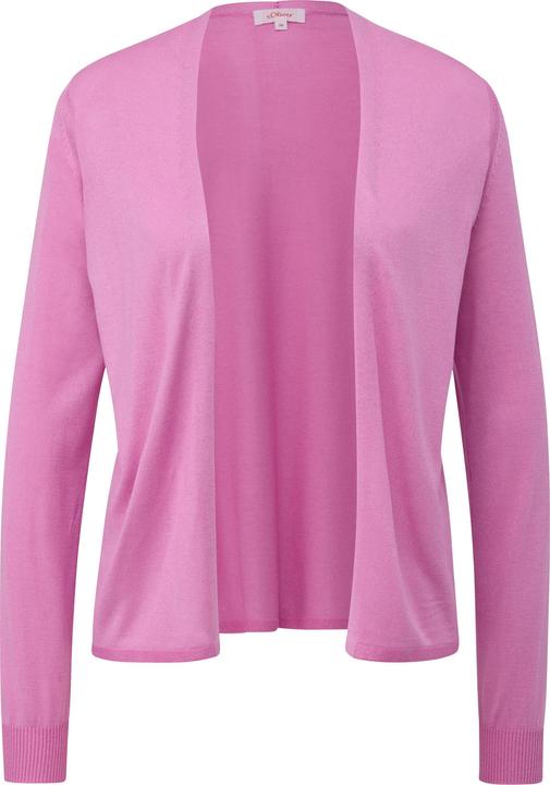 Produktbild s.Oliver Strickjacke Feinstrick-Cardigan aus reiner Viskose (36)