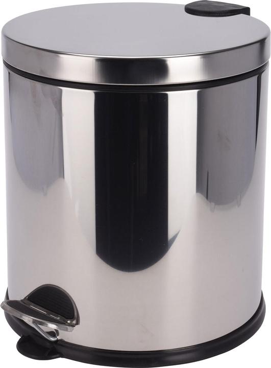 Image du produit Casativo Poubelle, Poubelle à pédale, 20 litres, inox (20 l)