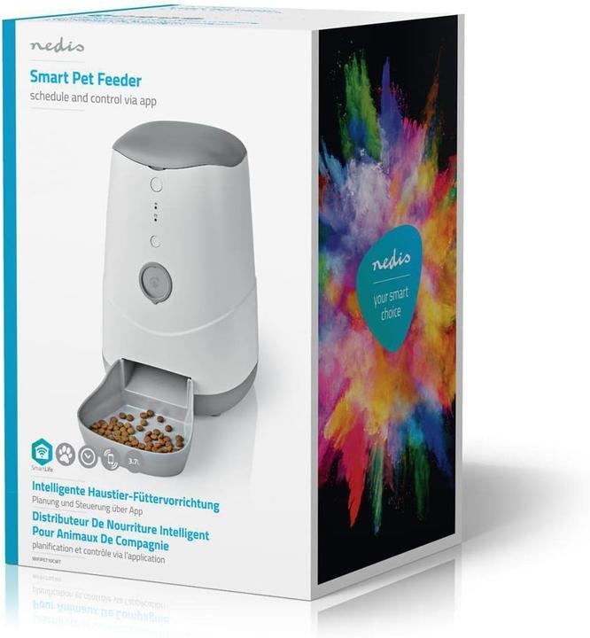 Produktbild Nedis SmartLife Futterspender für Haustiere Wi-Fi 3.7 l AndroidT / IOS (3.70 l)