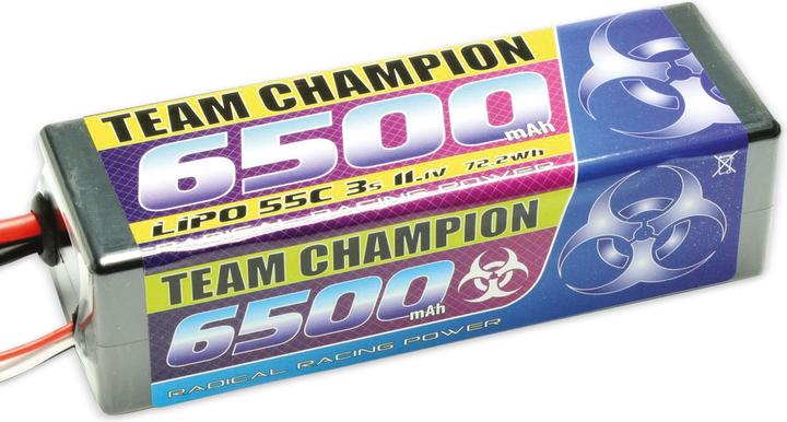 Produktbild Pichler Lipo Pack Team Champion 5500 mAh 11,1V 55C (Deans T) (11.10 V, 6500 mAh)