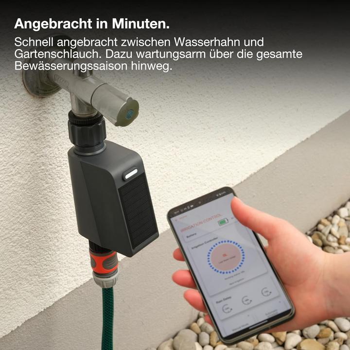 Produktbild Osram Server - Sonstiges Zubehör SMART+ WiFi Bewässerungssteuerung | Dunkelgrau (Bewässerungscomputer)