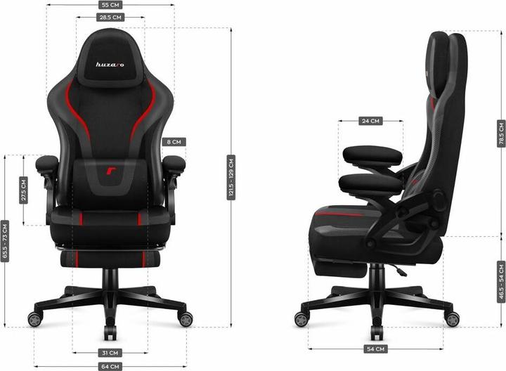 Image du produit Huzaro Fotel gamingowy Force 4.6 Carbon