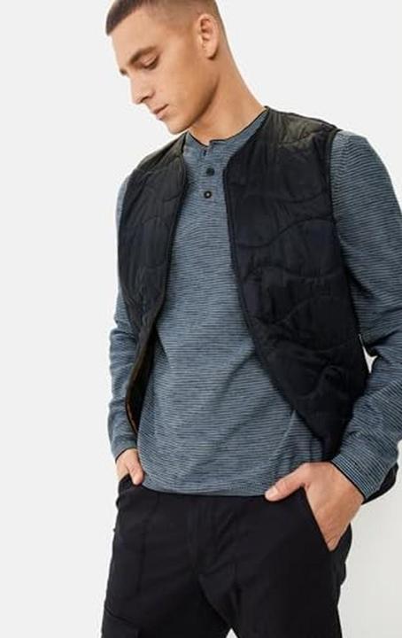 Actual product image Camel Active Henley Langarmshirt aus einem Baumwollmix (XL)