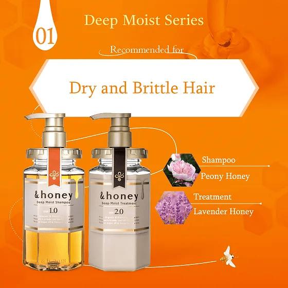 Immagine prodotto &honey Miele Idratante Profondo (440 ml, Shampoo liquido)