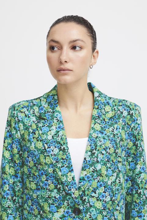 Actual product image Ichi IHKATE PRINT OVERSIZE BL 20120502 (L)