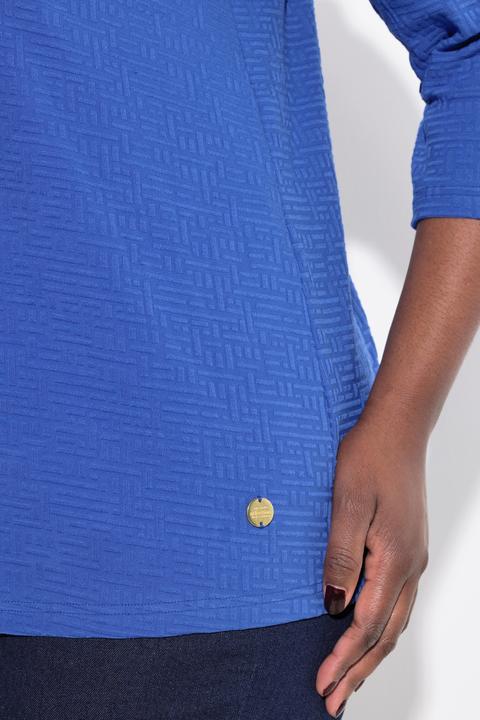 Produktbild Ulla Popken Shirt, A-Linie, V-Ausschnitt, 3/4-Arm (50, 52)