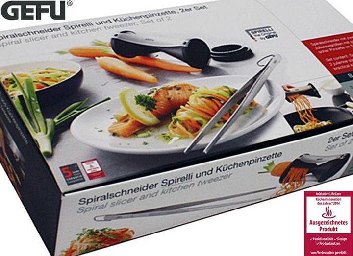 Actual product image GEFU spiruli decorative HAT + tongs Gift