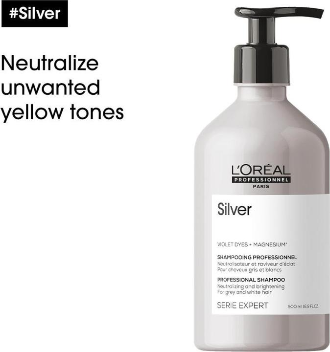 Actual product image L'Oréal Professionnel Serie Expert Silver (500 ml, Liquid shampoo)