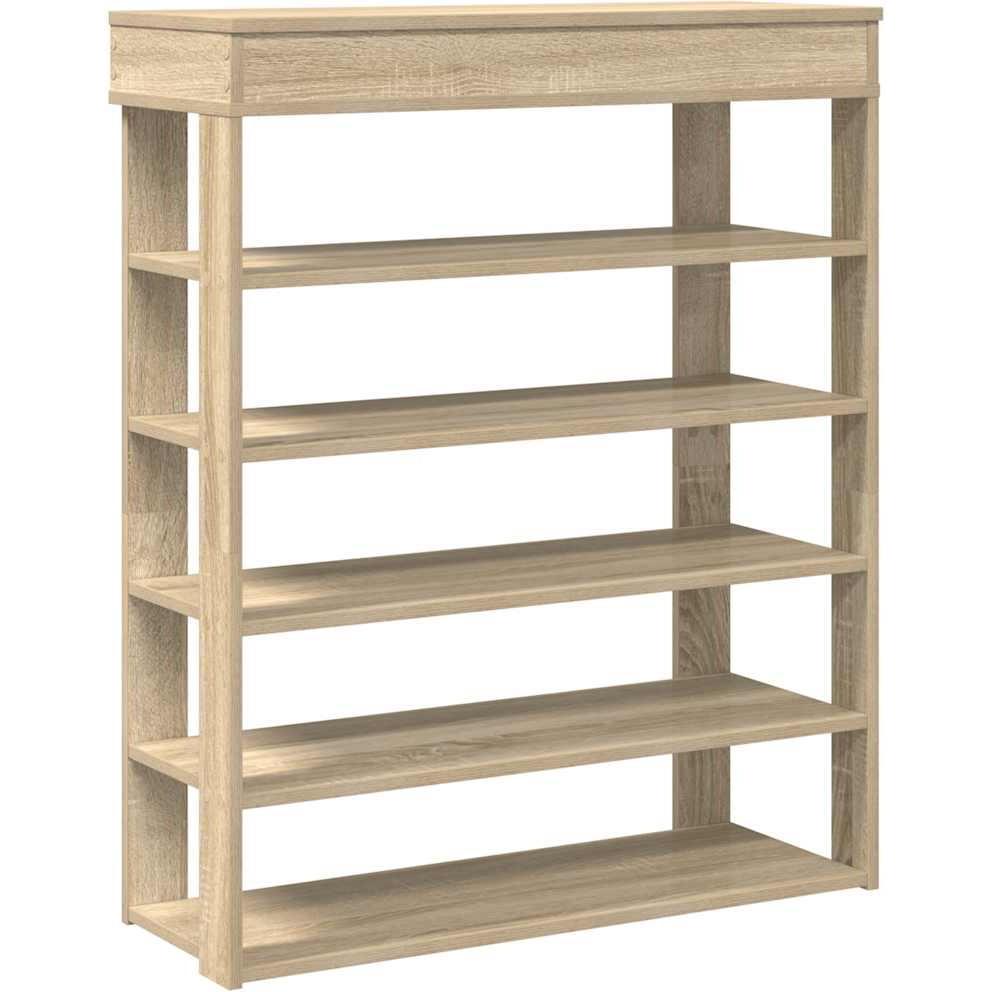 VidaXL, Schuhschrank, Schuhregal Sonoma-Eiche 80x30x98 cm Holzwerkstoff