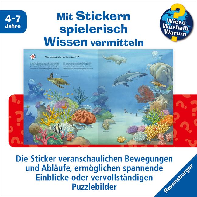Actual product image Ravensburger Sticker booklet animals of the world