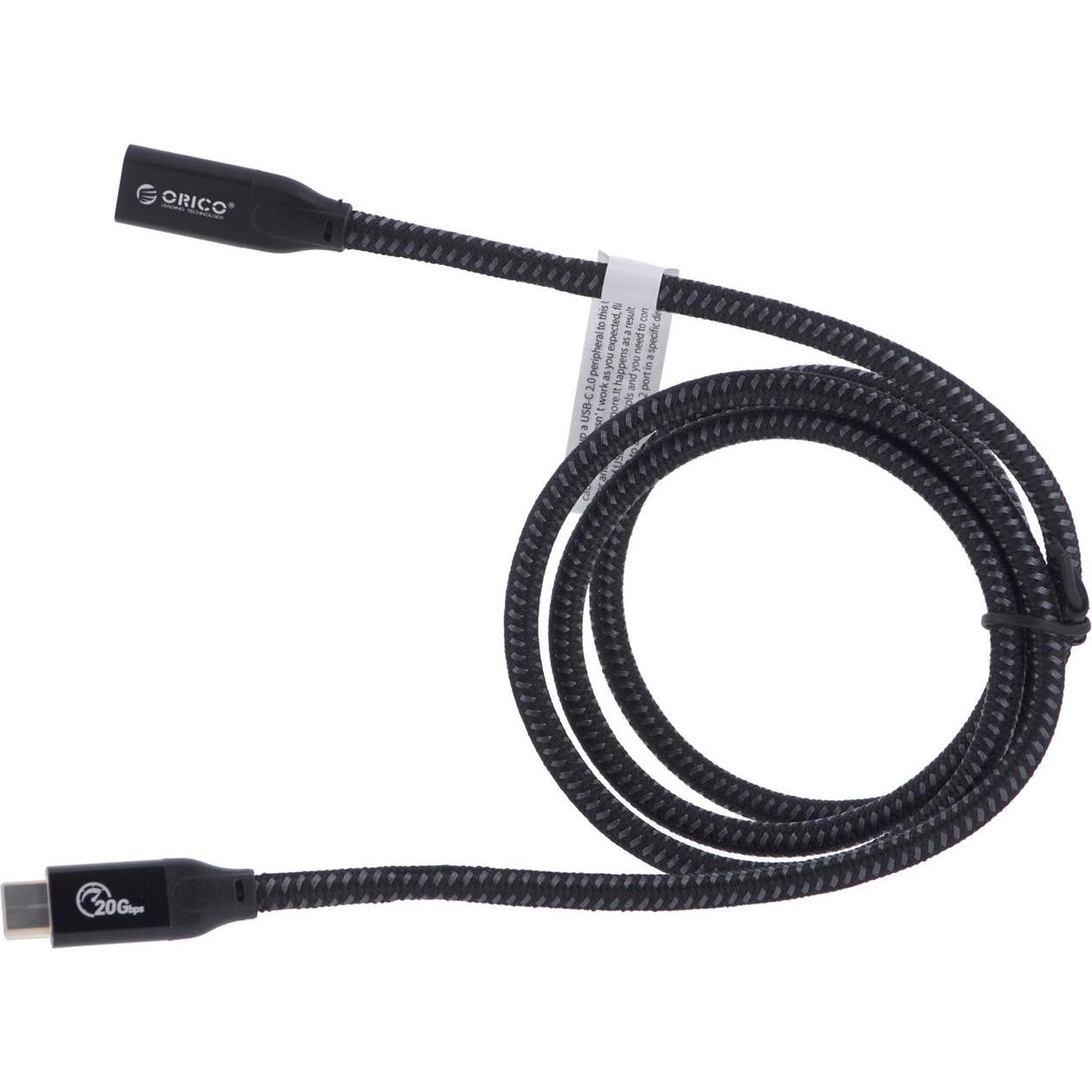 Thumbnail - Orico Kabel USB Kabel USB-C (M-F) 3.2 20Gbps, 4K, 100W, 1m (1 m), USB Kabel
