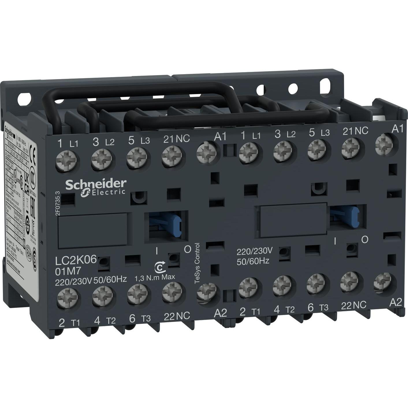 Schneider Electric Wendeschütz 9A 24VAC, Relais