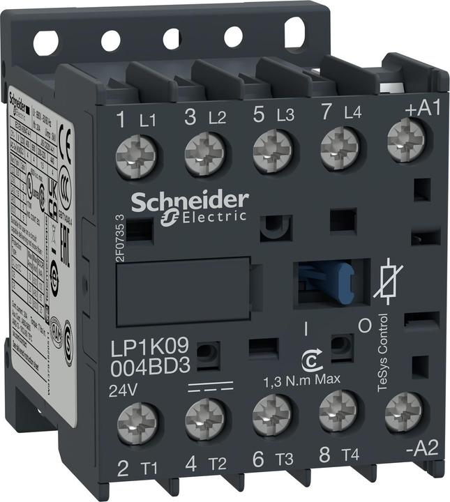 Actual product image Schneider Electric Power contactor LP1K09004BD3