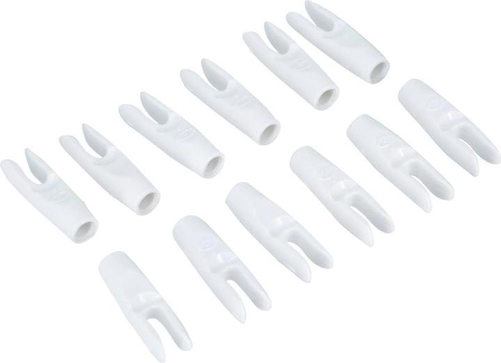 Actual product image Geologic Archery arrow ends 12-pack