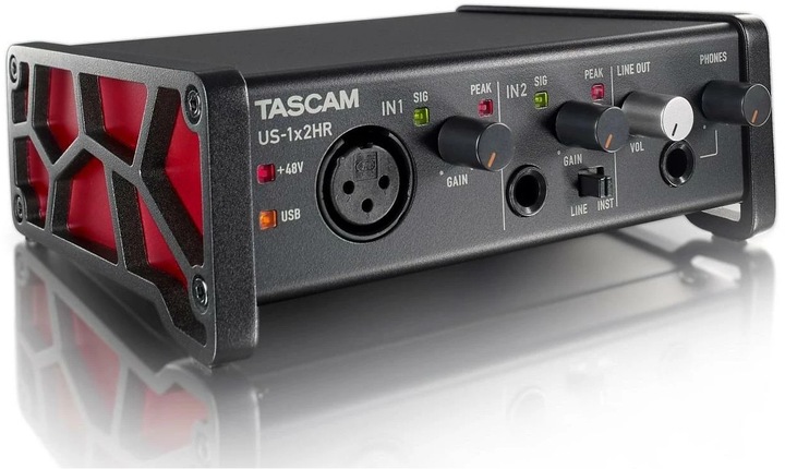 Actual product image Tascam US-1x2HR (USB)
