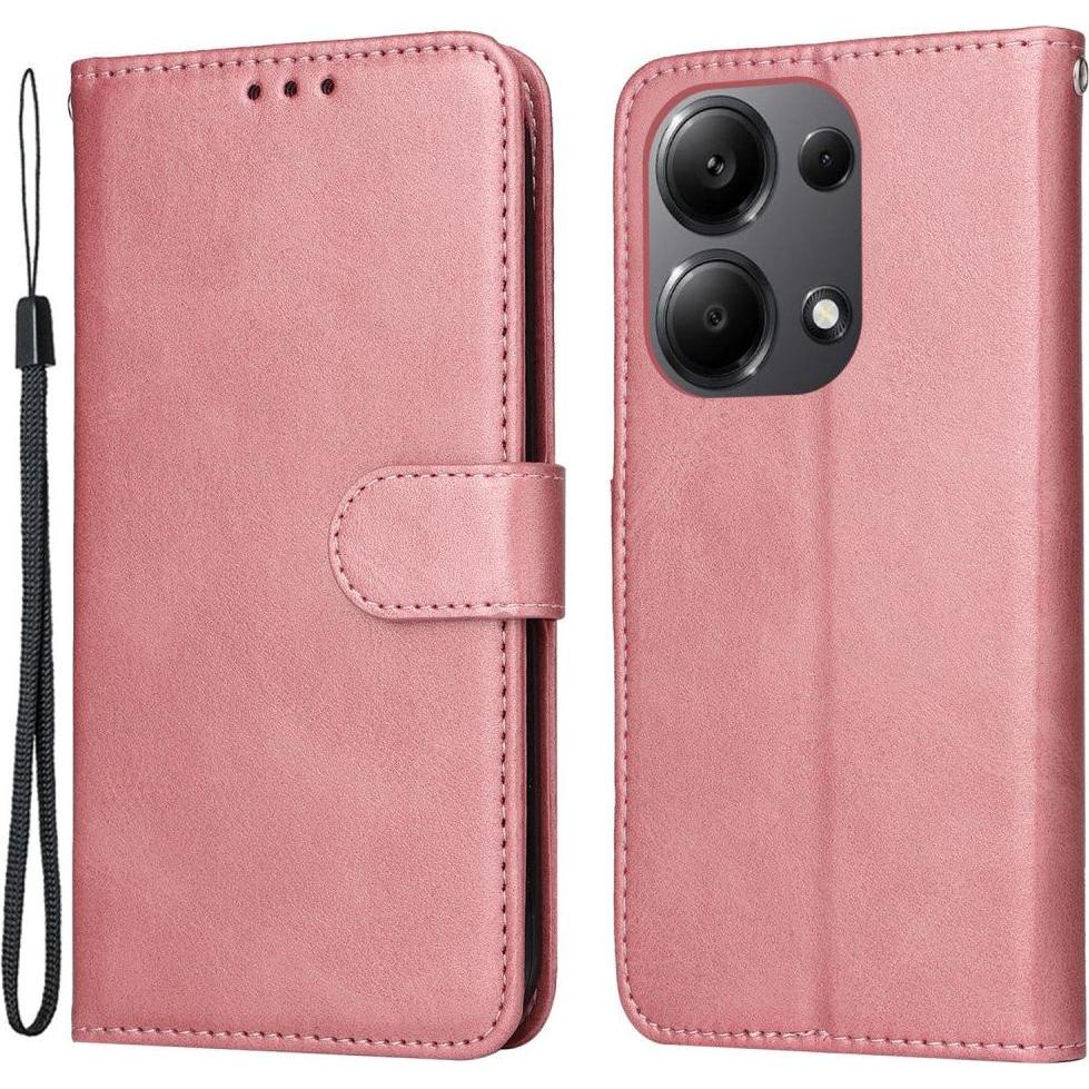 Cover-Discount Poco M6 Pro / Redmi Note 13 Pro 4G - Premium Etui rosa (Xiaomi Redmi Note 13 Pro 4G, Xiaomi Poco M6 Pro),...