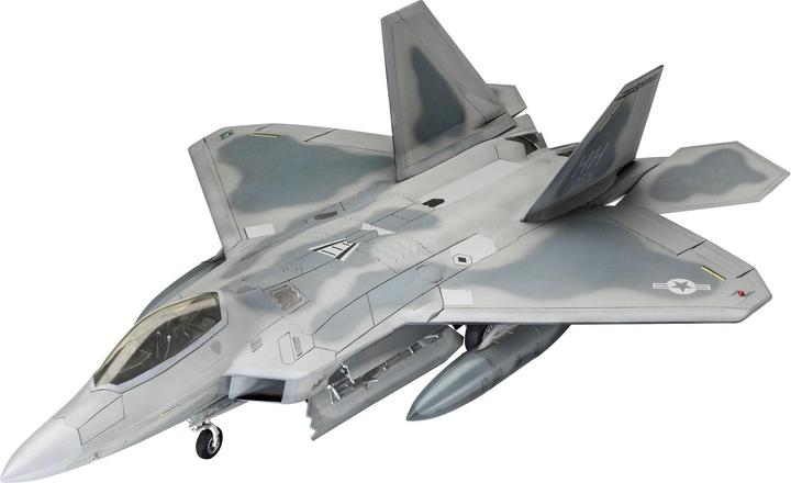 Actual product image Revell Model Set Lockheed Martin F-22A Raptor