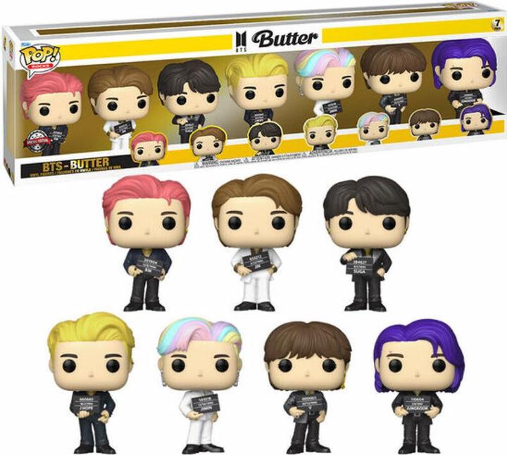 Funko Pop! Rocks BTS 7 Pack Butter