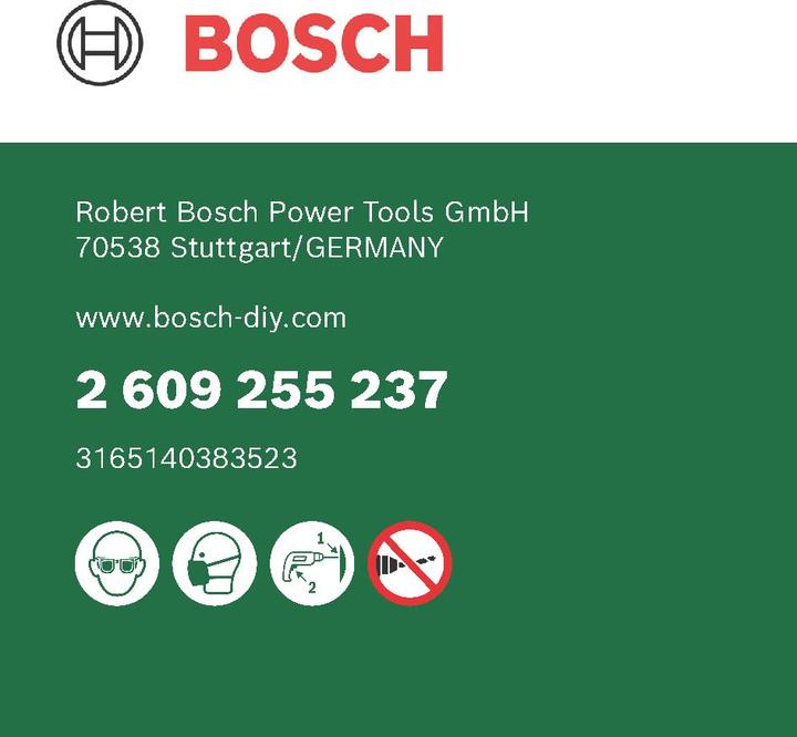 Actual product image Bosch Zubehör Wood auger, hexagonal D= 12.0 mm L= 450 mm (10 mm)