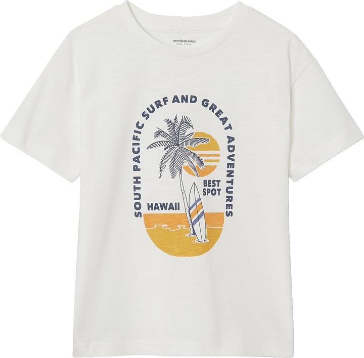 Actual product image Vertbaudet Jungen T-Shirt mit grafischem Print, Recycling-Baumwolle (128)