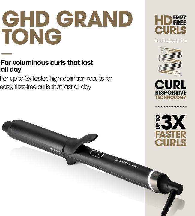 Actual product image ghd Chronos Curve Grand Tong
