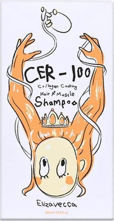 Immagine prodotto Elizavecca CER-100 Shampoo muscolare per capelli al collagene 500ml (500 ml, Shampoo liquido)