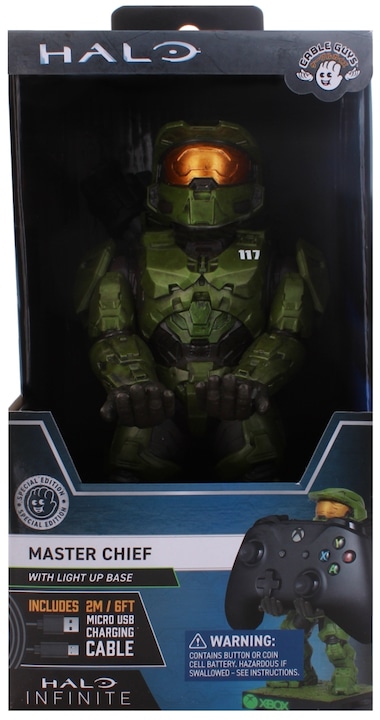 Produktbild Cable Guy Master Chief (Xbox 360, Xbox One S, Xbox Series X, PC, PS4, PS5)