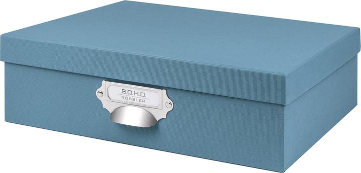 Immagine prodotto Rössler Storage Box S.O.H.O. Blu (337 x 255 x 105 mm, 9 l)