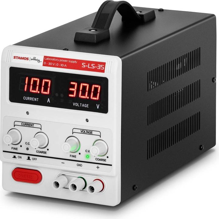 Actual product image Stamos Laboratory Power Supply - 0-30 V - 0-10 A DC - 300 W