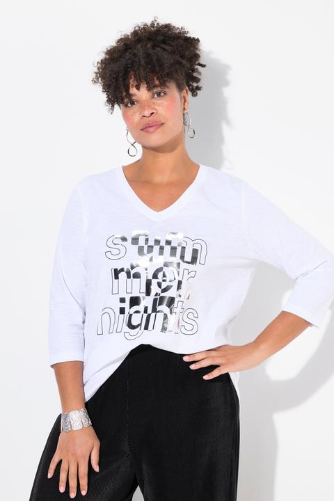 Produktbild Miamoda T-Shirt, A-Linie, Statement, 3/4-Ärmel (44)