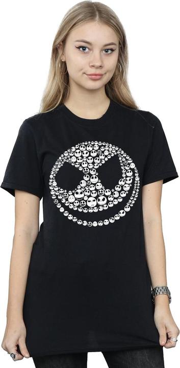 Immagine prodotto Disney Nightmare Before Christmas Jack Skull Collage Maglietta Ampia Donna (5XL)