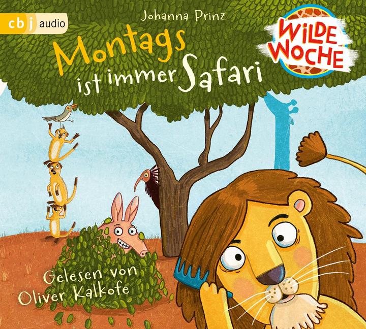 Productafbeelding Wilde Week - Maandagen zijn altijd Safari (Johanna Prins, Oliver Kalkofe, Duits)