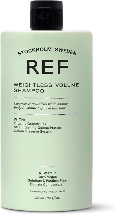 Actual product image Ref. Weightless Volume Shampoo (285 ml, Liquid shampoo)