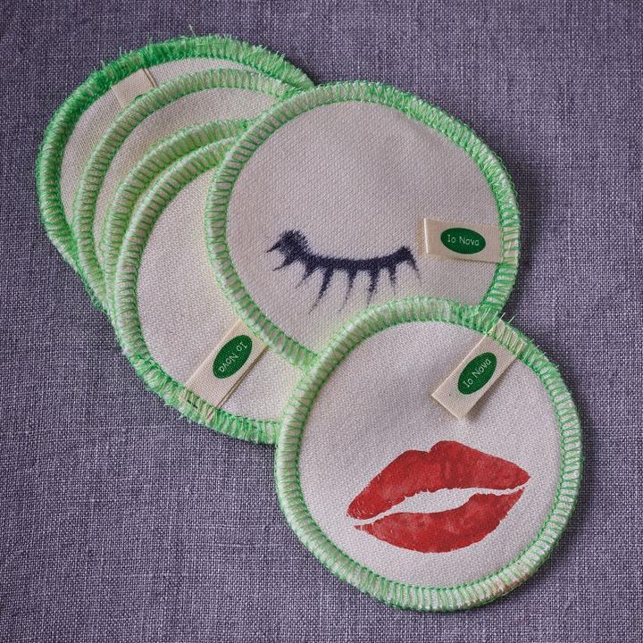 Actual product image Io Nova Reusable cotton pads.IoNo-011