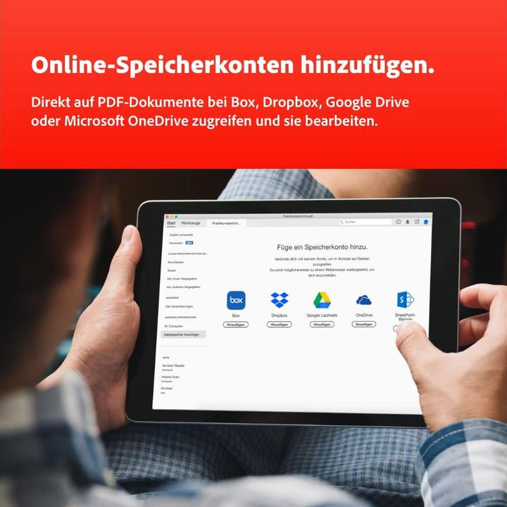 Actual product image Adobe Acrobat Standard DC (1 User, 12 months)