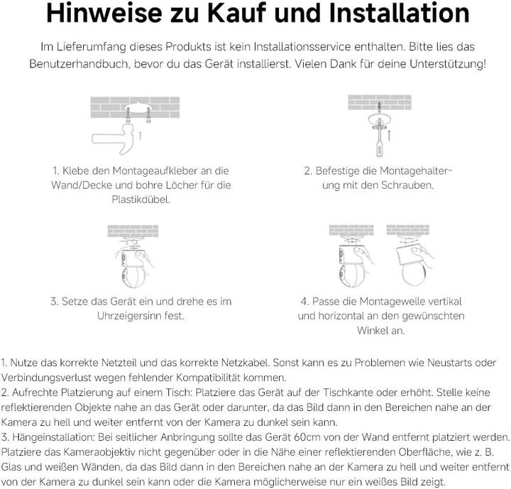 Nutritional values and ingredients Xiaomi Smart Camera C500 Dual (2560 x 1440 Pixels)