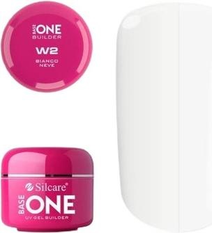 Produktbild Silcare Gel Base One Bianco Neve W2 Nail Builder Gel 15G
