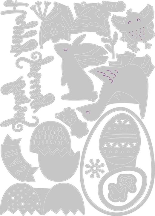 Produktbild Sizzix Thinlits Stanzset 15 Stück - Der Frühling ist da by Olivia Rose