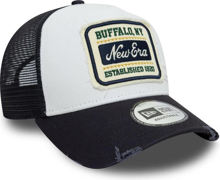 Produktbild New Era Distress Vintage Mesh Trucker Cap - BRAND PATCH (One Size)