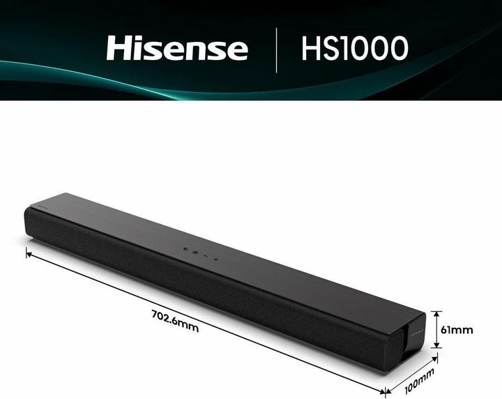 Produktbild Hisense HS1000 (120 W, 2.0 Kanal)