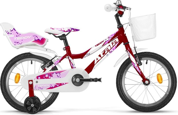 Atala Teddy Girl 16" bicycle, single speed, fuchsia (16")