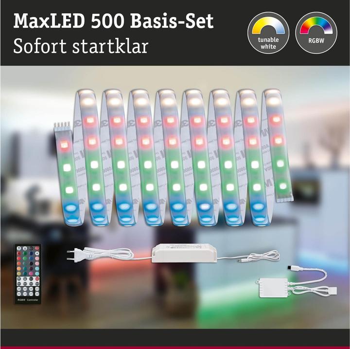 Produktbild Paulmann MaxLED 500 Stripe Set (RGBW, 300 cm, Indoor)