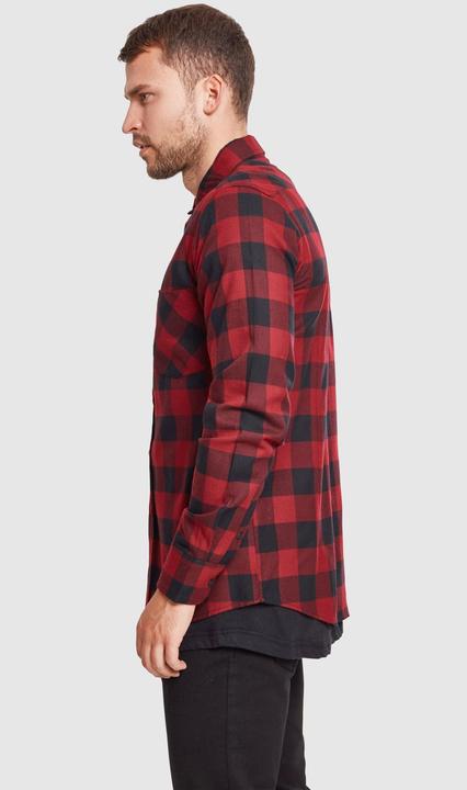Produktbild Urban Classics Langarmhemd Checked Flanell - 75529 (XL)