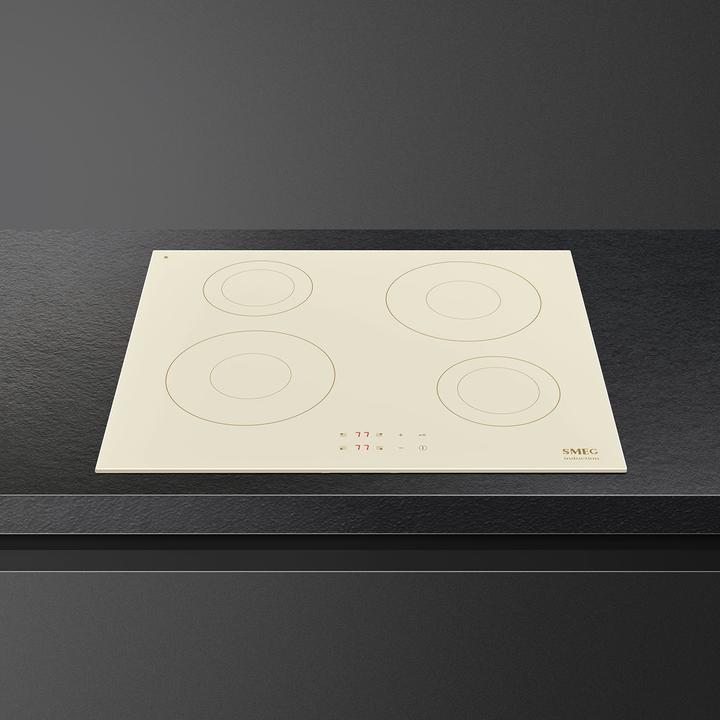 Productafbeelding Smeg SI2641DP Inductiekookplaat, 60 cm, crèmeglaskeramiek, C-cut