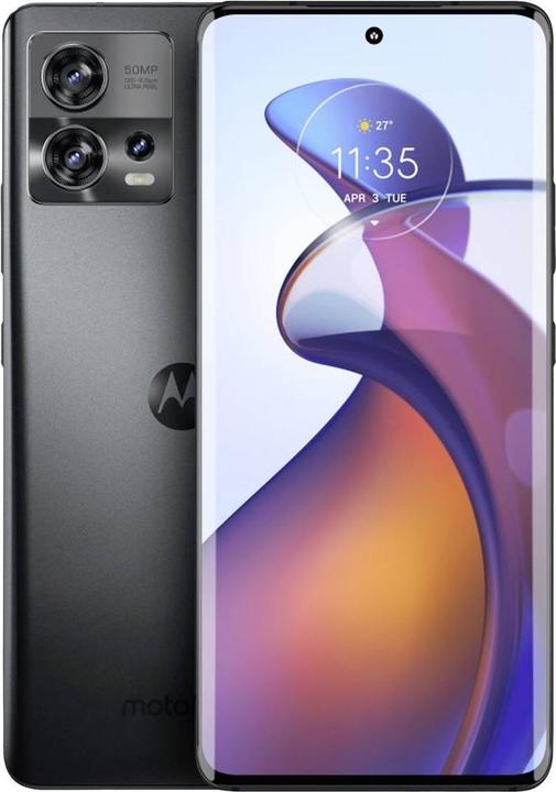 Actual product image Motorola Edge30 Fusion (128 GB, Cosmic Grey, 6.55", Dual SIM, 5G)
