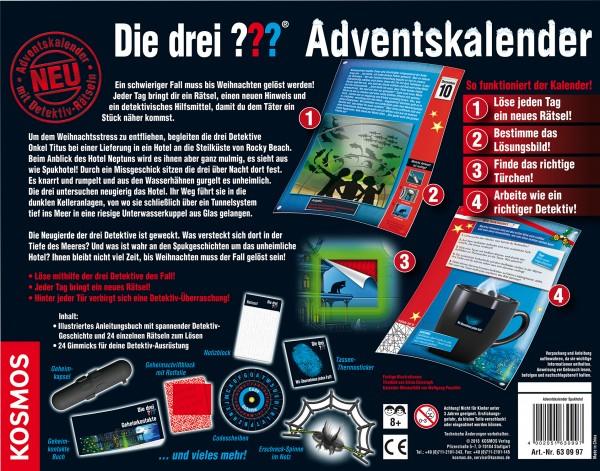 Actual product image Kosmos The three??? advent calendar 2018