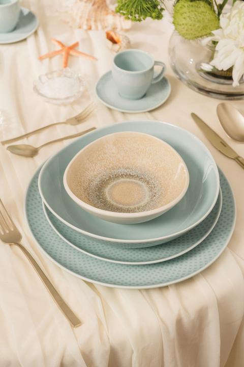 Actual product image Rosenthal Junto - Opal Green/Dune - Set 24 pcs./espresso (24 pcs.)