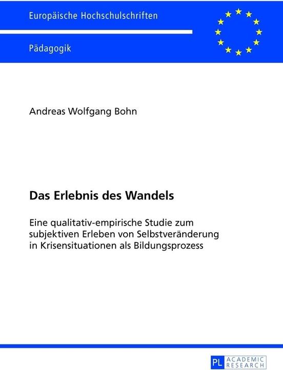 Produktbild Das Erlebnis des Wandels (Deutsch, Andreas Bohn, 2013)