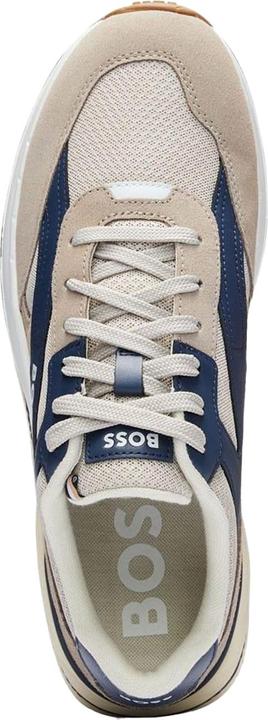 Actual product image BOSS Mens Kurt Leather Running Trainers (39.5)